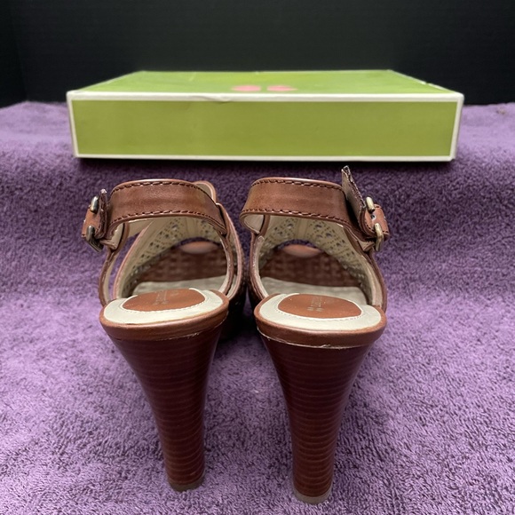 Naturalizer Tan Korina, Bannanabrea Platform Sandal - High Heel - Picture 3 of 5